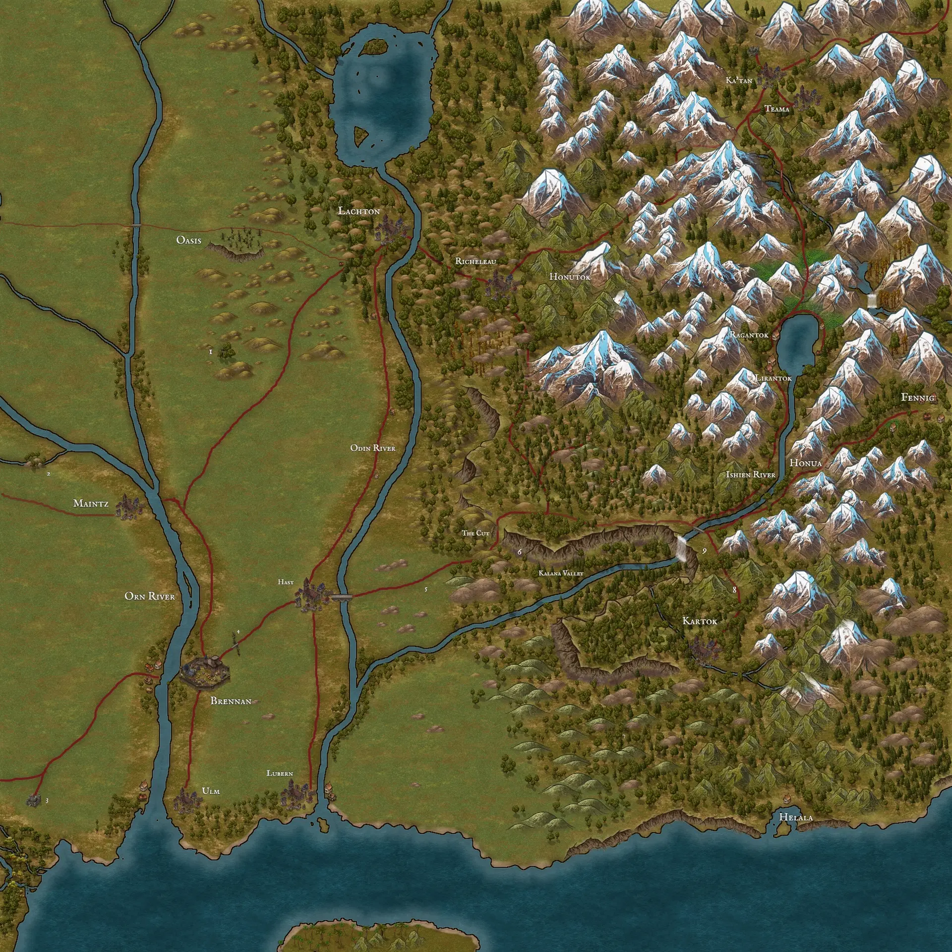 Argren Map